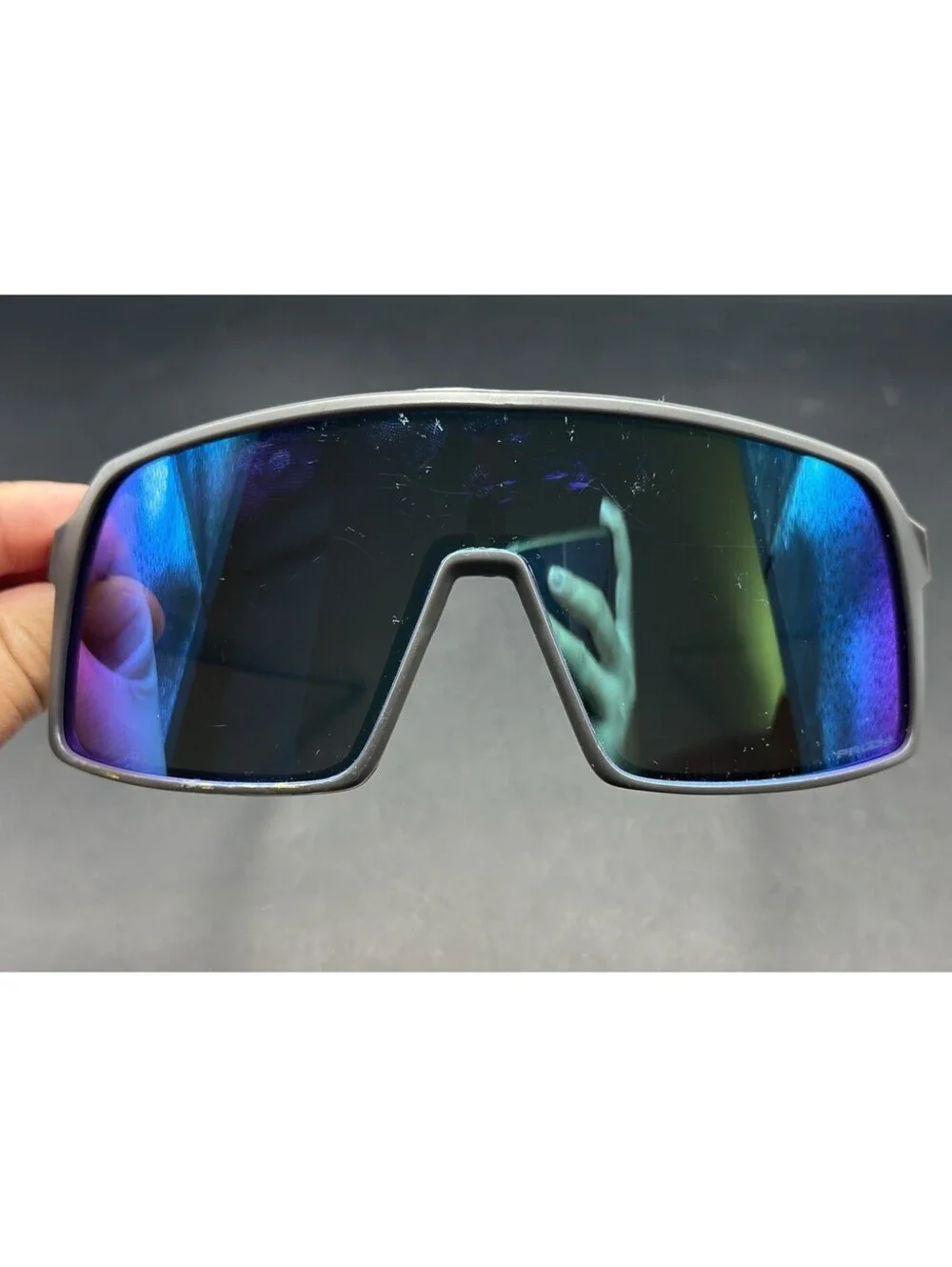 Oakley Sutro Matte Carbon w/ Prizm Sapphire Lens/(Nosepad Included)